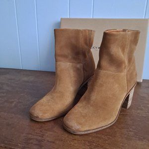 Tan Suede Ankle Boots